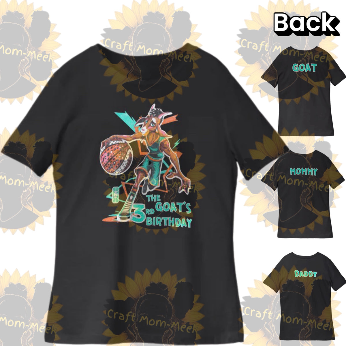 The GOAT~ Birthday T-Shirts