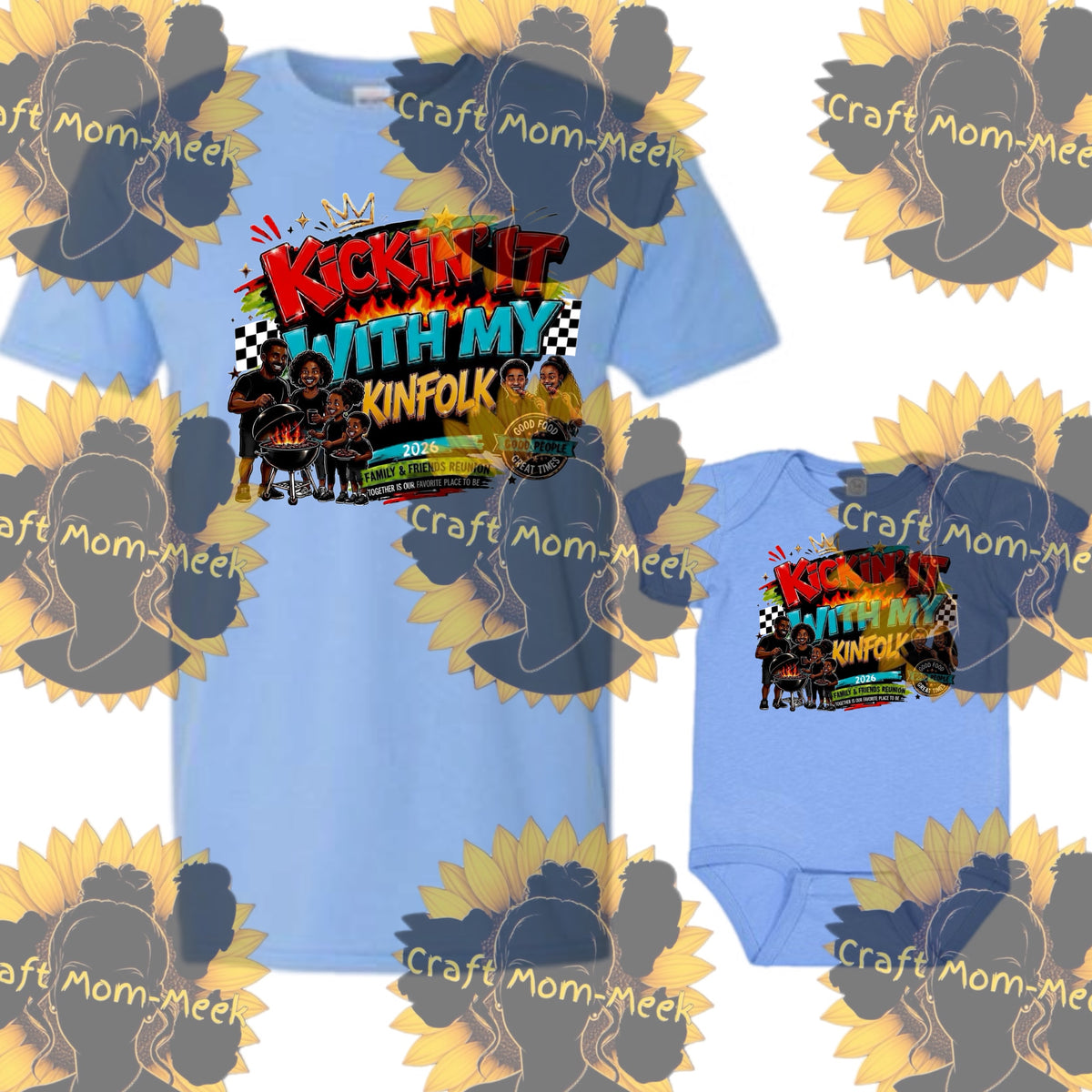 Kickin It With My Kinfolk~ Family Reunion T-Shirts